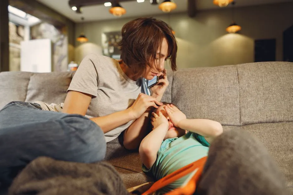 child phone call emergency