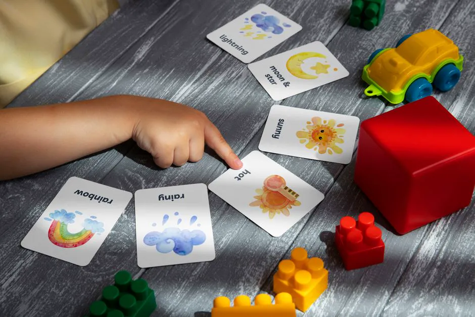 child vocabulary flashcards